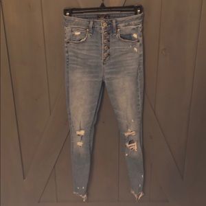 American eagle high rise skinny jeans.